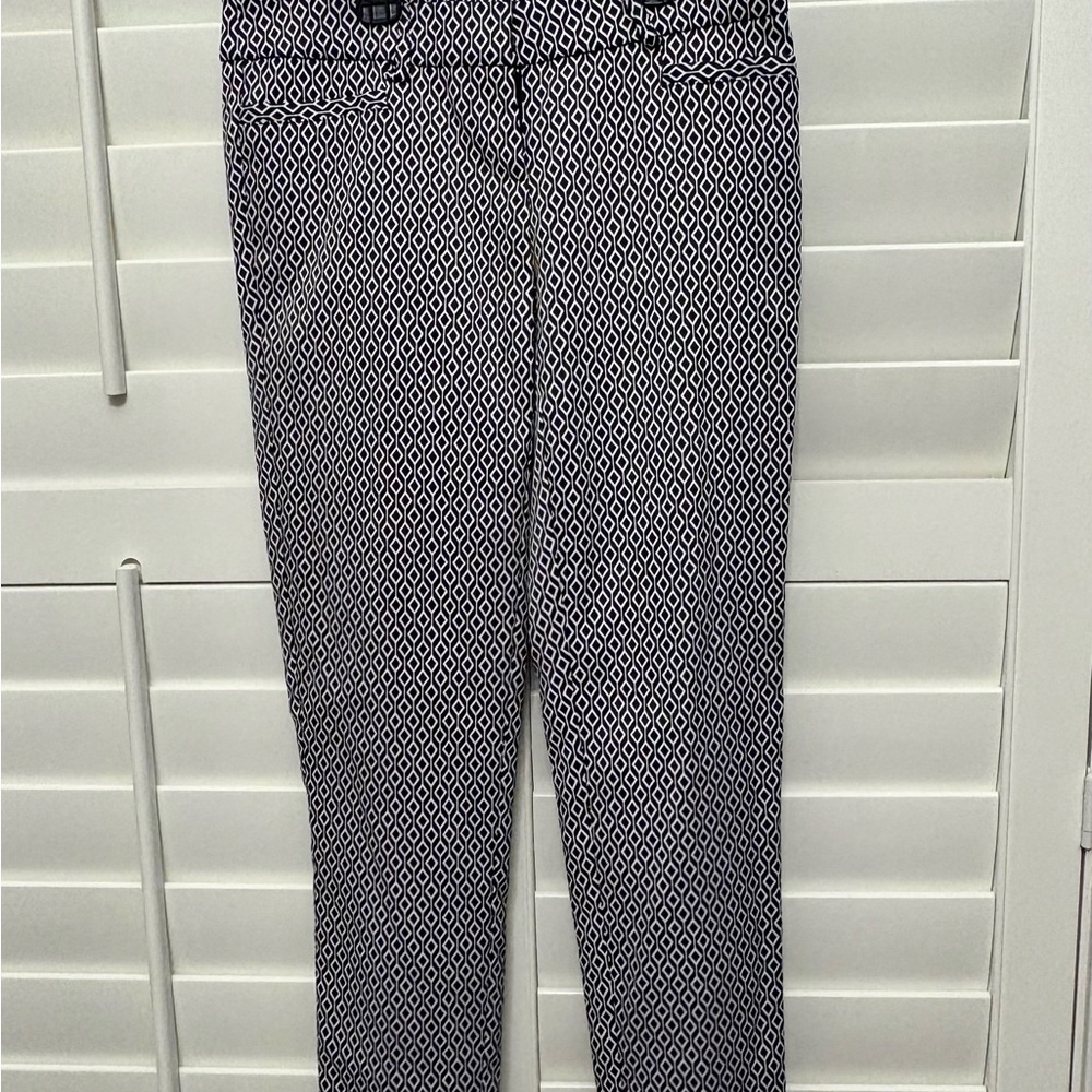 Candie's Black and White Patterned Pants